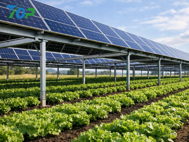 Agrivoltaics- ဆိုလာပြားများအောက်တွင် အထွက်နှုန်းမြင့်သီးနှံများ စိုက်ပျိုးနည်း