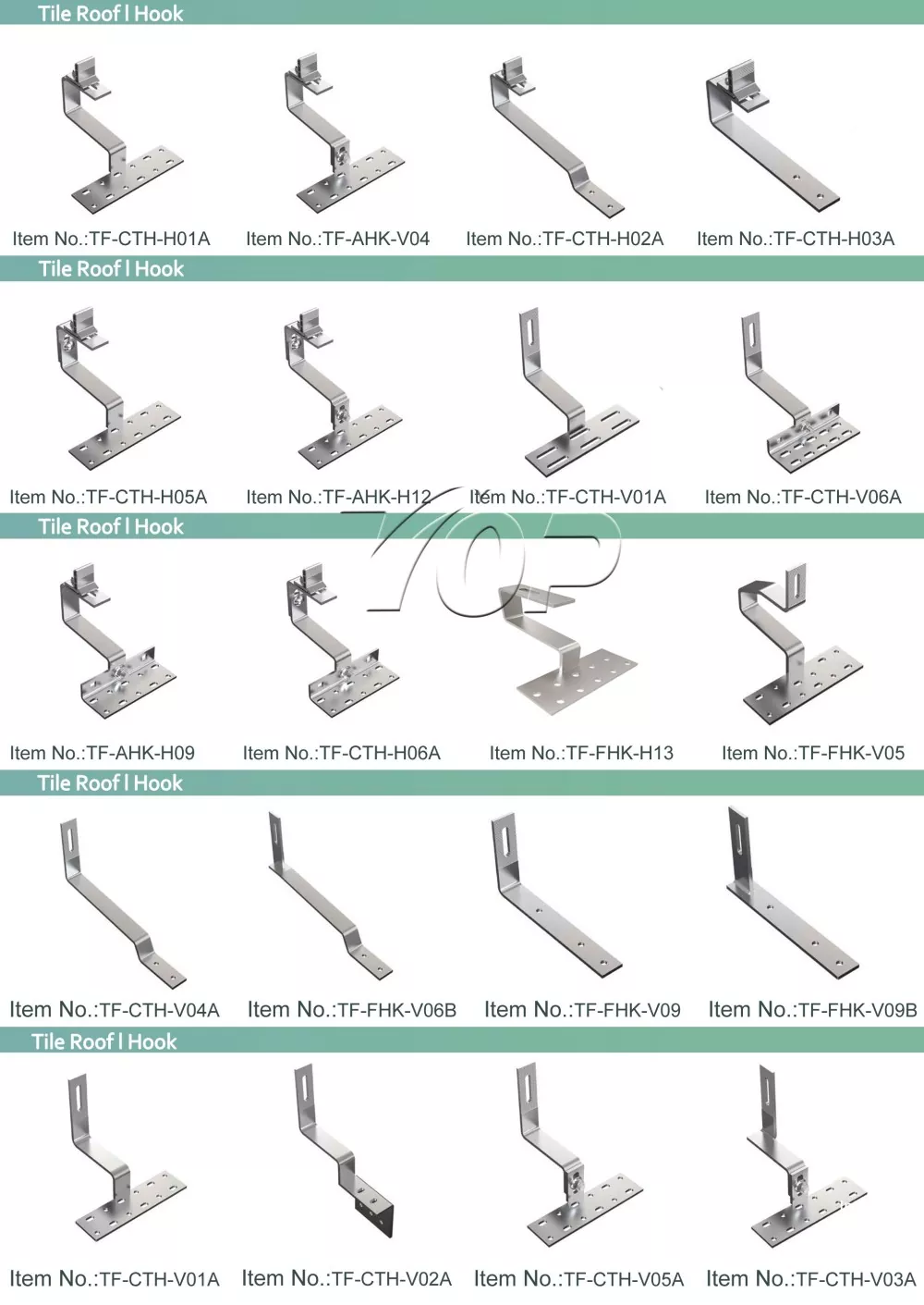 Solar Hook Roof Mounting